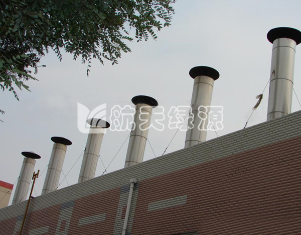 北京奔驰不锈钢烟囱安装