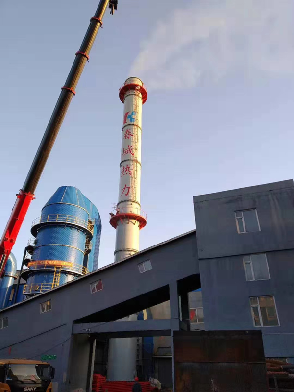 吉林延吉春城热力项目（口径DN4000mm，高度60m）